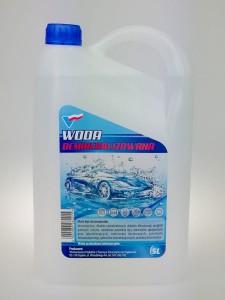 Woda demineralizowana  5L
