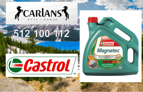 Castrol 5W-40 C3 4L Magnatec, CARLANS, sklep motoryzacyjny, alufelgi, AEZ, ENZO, DEZENT, DOTZ, Sonax, Meguiars, Thule, Maxi Cosi