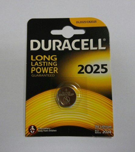 bateria litowa mini Duracell CR2025 DL2025 ECR2025.png