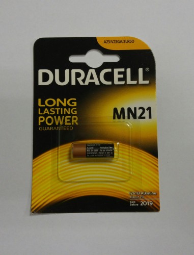 bateria do pilota samochodowego Duracell 23A MN21 sztuka.png