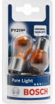 Bosch żarówka Pure Light  PY21W 12V 2szt