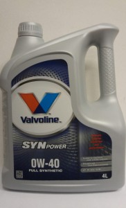 Valvoline.  0W40 SynPower 4L