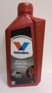 Valvoline 75W80 Gear Oil HD GL-4 1L -->