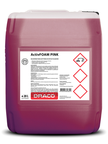 DRACO ActivFOAM PINK 1L KOLOROWA PIANA AKTYWNA DO MYCIA POJAZDÓW.png