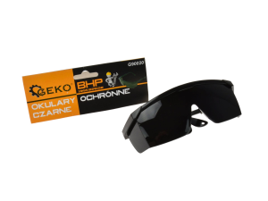 Okulary ochronne przyciemniane Geko