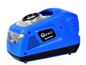 Kompresor samochodowy 12V z latarką 12/230V Geko