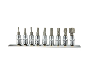 Klucz trzpieniowy TORX 1/4" T10-60 9el. Geko