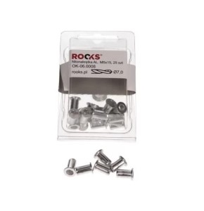 Nitonakrętka aluminiowa M5x15 Rooks 1szt
