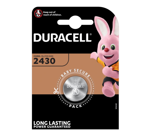 bateria litowa mini Duracell CR2430 DL2430 ECR2430.png
