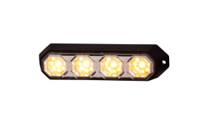 Lampa ostrzegawcza 12/24V grill 4LEDx4W HOR 78