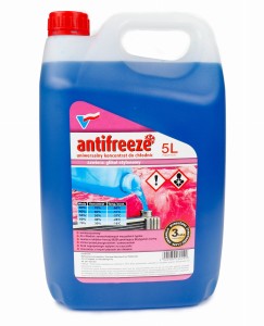 KONCENTRAT do chłodnic niebieski ANTIFREEZE  5L