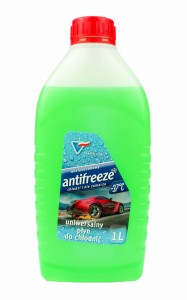 Płyn do chłodnic zielony ANTIFREEZE  1L