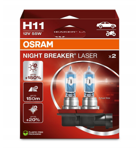 Osram żarówka H11 12V 55W Night Breaker LASER 2szt.png