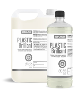 Draco PLASTIC Brilliant nabłyszcz. plastik guma 1L