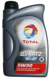 Total  5W30 QUARTZ INEO ECS C2 1l