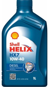 Shell. 10W40 Helix HX7 Diesel 1l