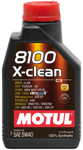 Motul  5W40 8100 X-clean C3 1L