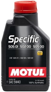 Motul.  5W40 Specific 505.01 502.00 505.00 1l