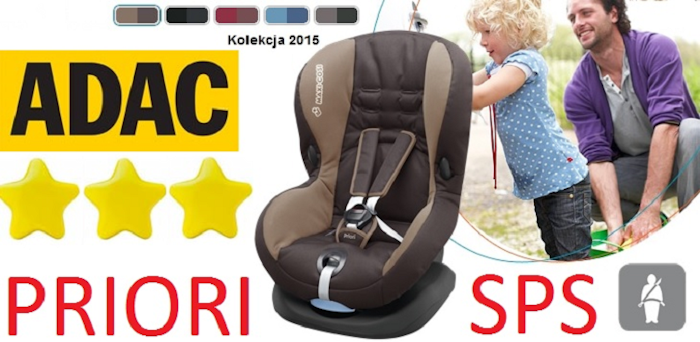 fotelik dla niemowlaka, Maxi Cosi, Axiss, Tobi, foteliki, ADAC, CARLANS